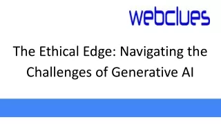 the ethical edge navigating the challenges
