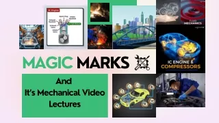 Enhance Mechanical Engineering Learning with Magic Marks Video Lectures