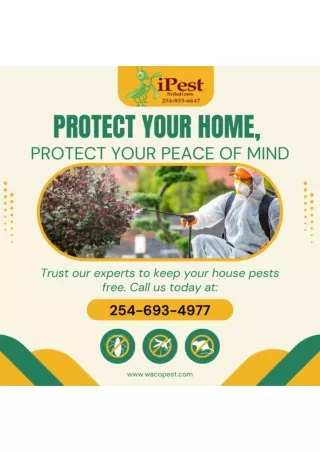 Defend Pest with Waco Pest Control Services Waco and College Station, Texas