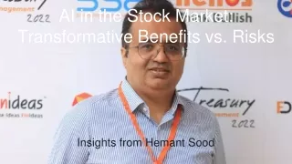 AI in the Stock Market: Transformative Benefits vs. Risks
