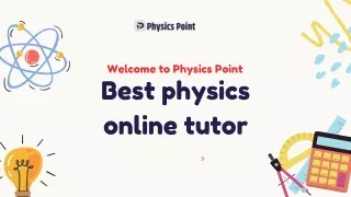 Best physics online tutor