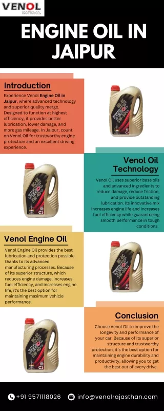 engine oil in jaipur