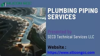 plumbing piping services