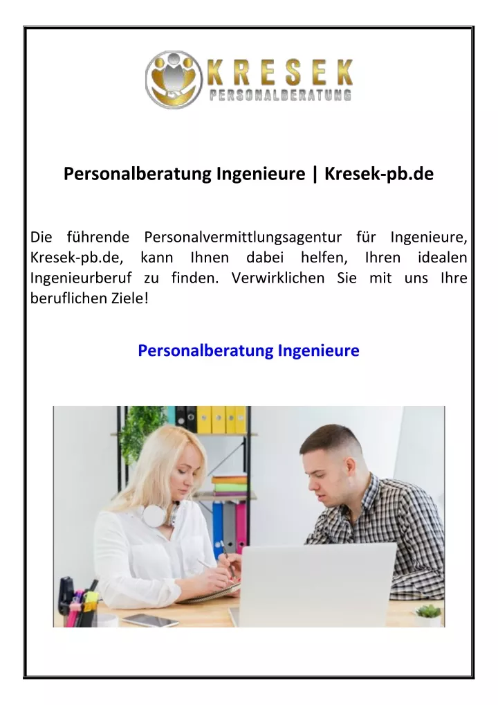 personalberatung ingenieure kresek pb de