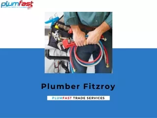 Your Local Plumbers in Fitzroy