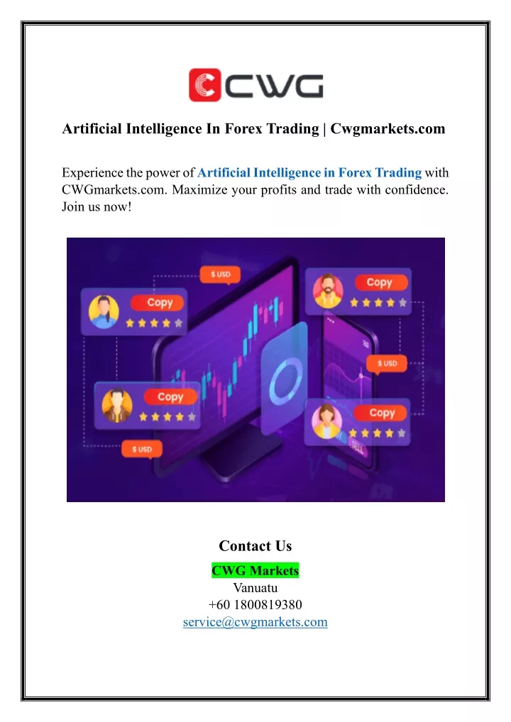 artificial intelligence in forex trading