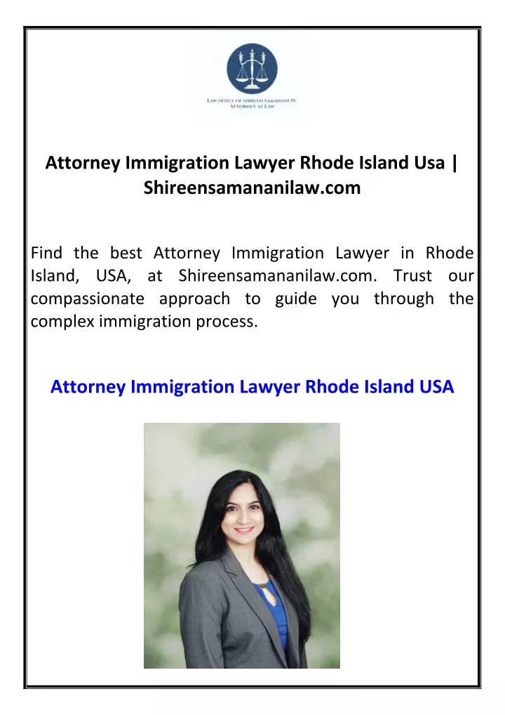 attorney immigration lawyer rhode island