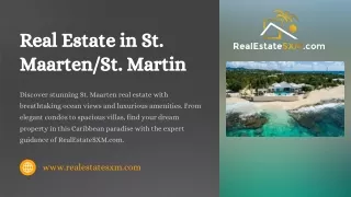 Island Dreams: Discovering the Charms of St. Martin Real Estate