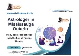 Best Astrologer in Mississauga Ontario