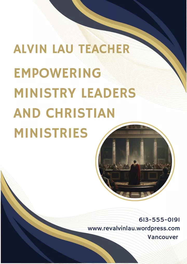 alvin lau teacher empowering ministry leaders