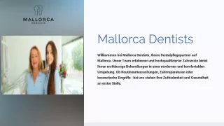 Zahnarzt Palma de Mallorca - Kompetente Versorgung bei Mallorca Dentists