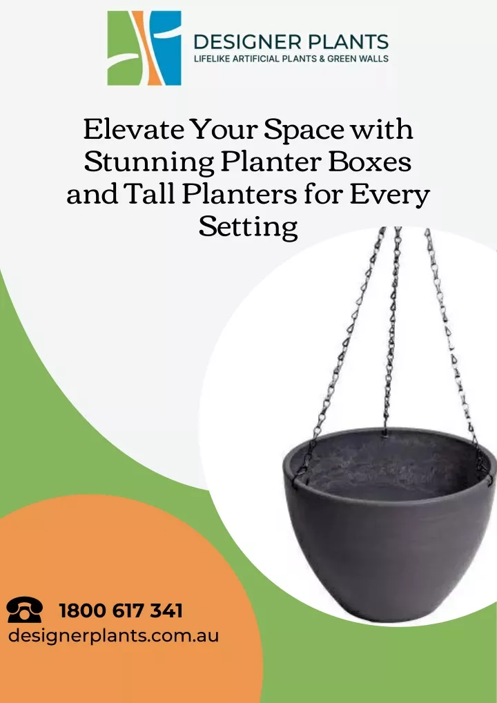 elevate your space with stunning planter boxes