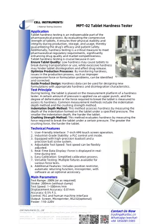mpt mpt 02 tablet hardness tester 02 tablet
