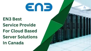 en3 best service provide for cloud based server