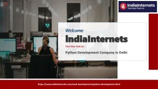 Python Development Company in Delhi