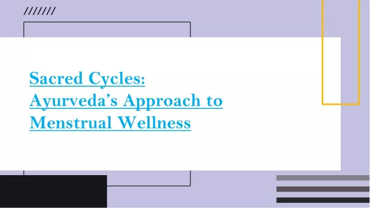 sacred cycles ayurveda s approach to menstrual wellness