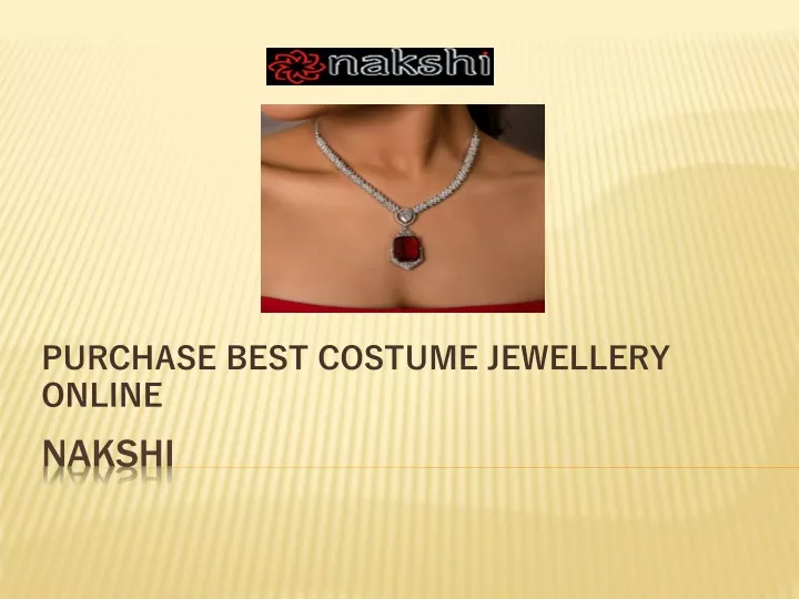 purchase best costume jewellery online