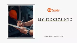 How Can a NYC Traffic Ticket Lawyer Help You Fight Your Ticket