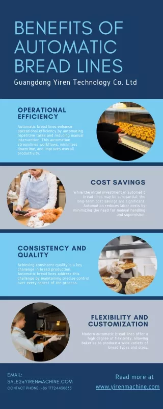 benefits of automatic bread lines guangdong yiren