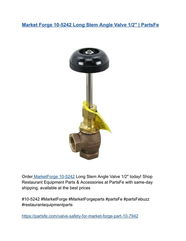 Market Forge 10-5242 Long Stem Angle Valve 1_2_ _ PartsFe