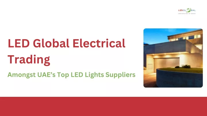 led global electrical trading