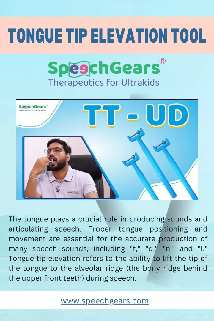 tongue tip elevation tool