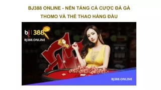 BJ388 ONLINE