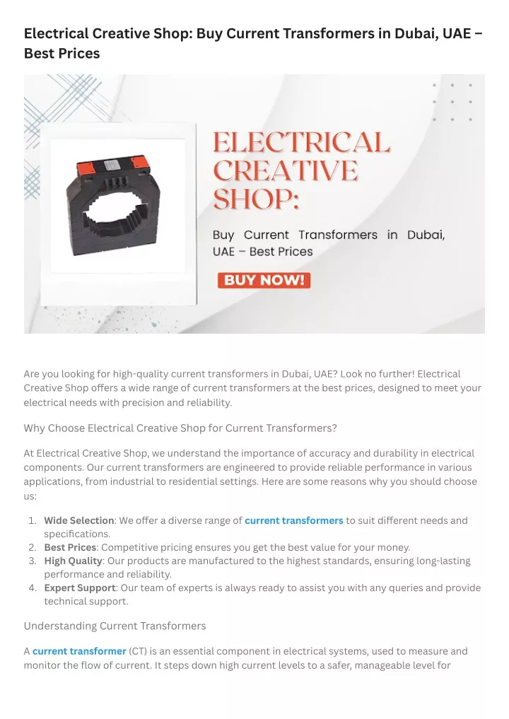 electrical creative shop buy current transformers