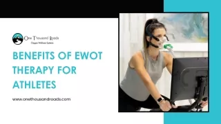 The Benefits of EWOT Therapy for Athletes