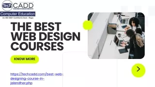 The best web design courses in Jalandhar