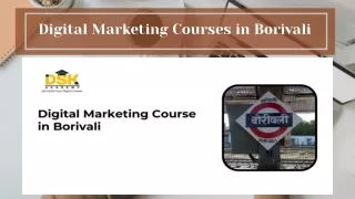 Digital Marketing Courses in Borivali
