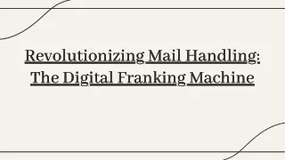 revolutionizing mail handling the digital