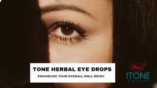 ITONE Eye Drops Enhancing Your Overall Well-being
