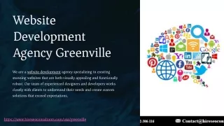Website Development Agency Greenville
