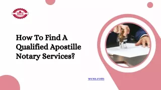 How To Find A Qualified Apostille Notary Services