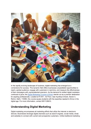 in the rapidly evolving landscape of business