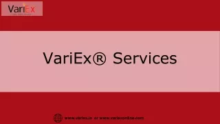 Variex services