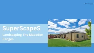 SuperScapeS- Retaining Walls Macedon Ranges