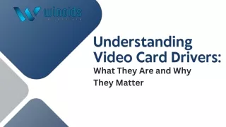 Understanding Video Card Drivers What They Are and Why They Matter