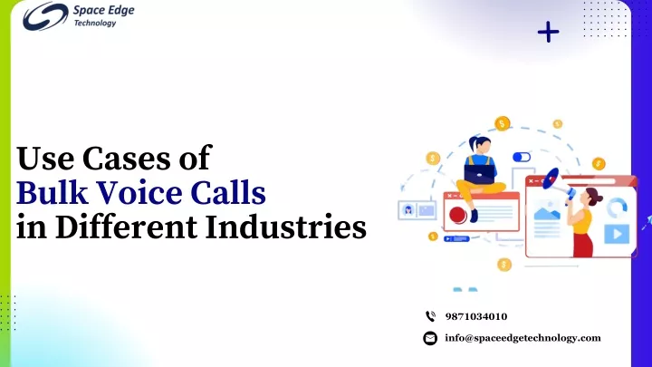 use cases of bulk voice calls in different