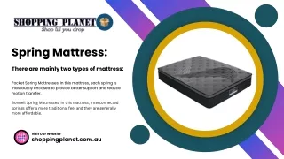 Buy Double Spring Mattress Online