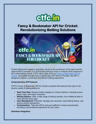 fancy bookmaker api for cricket fancy bookmaker