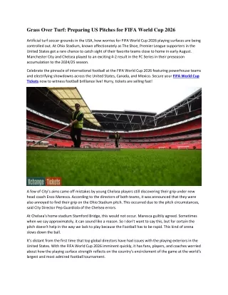 grass over turf preparing us pitches for fifa