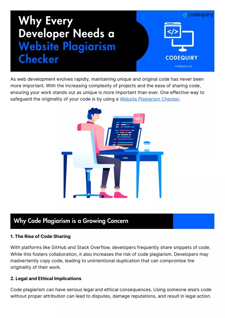 why every developer needs a website plagiarism