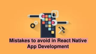 Mistakes to avoid in React Native App Development