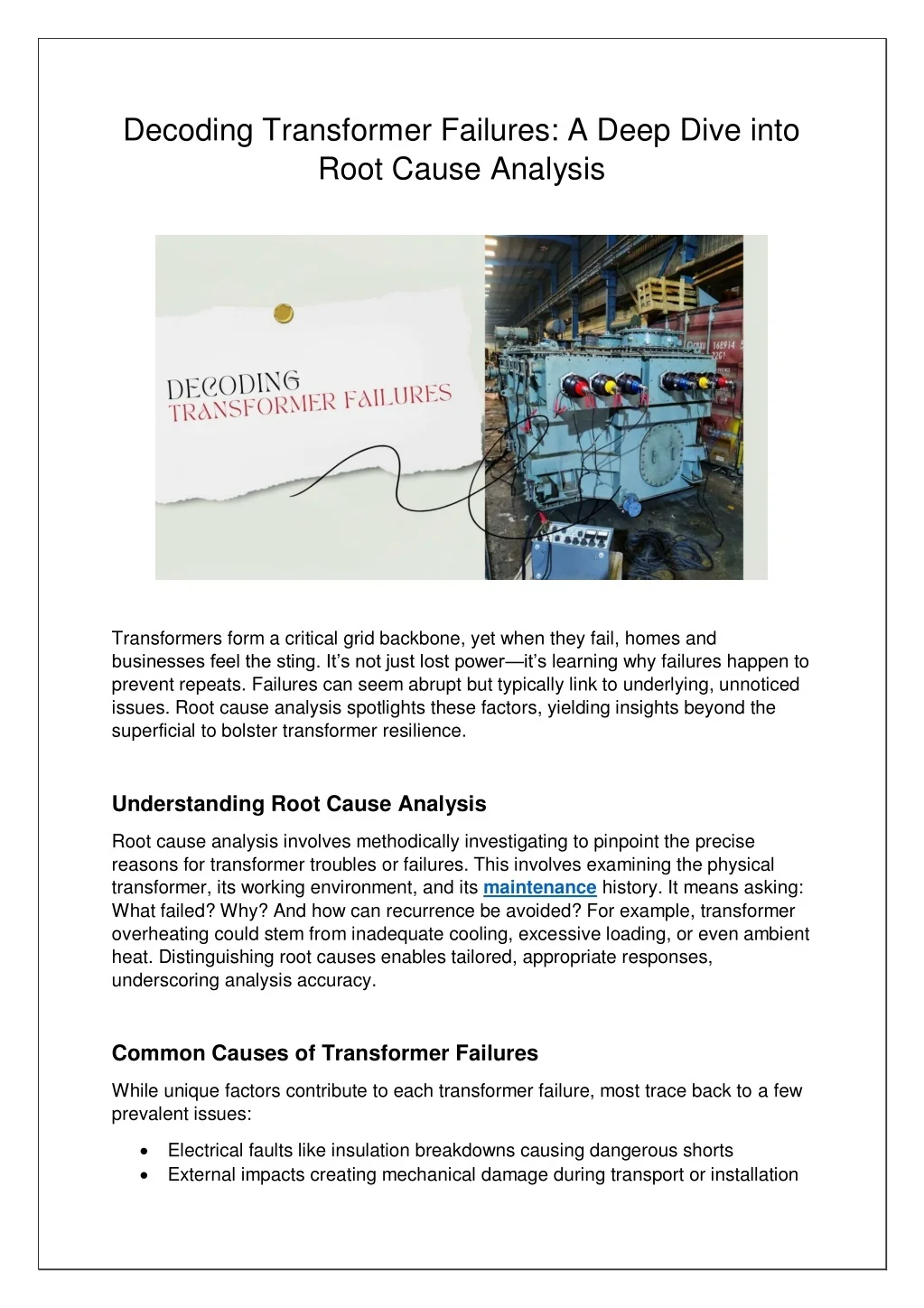 PPT - An in-depth look at root cause analysis for deciphering ...