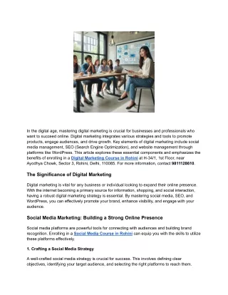 Digital Marketing Strategies for the Modern Marketer