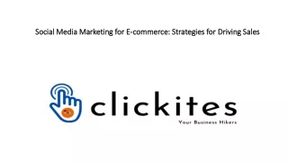 Social Media Marketing for E-commerce Brand