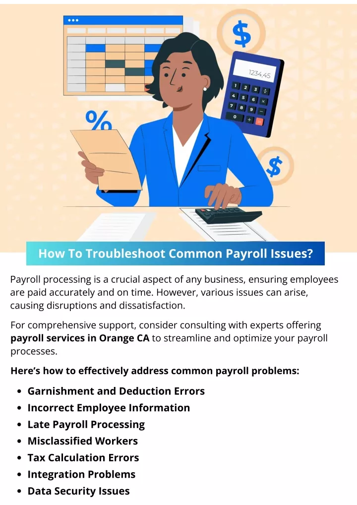 how to troubleshoot common payroll issues