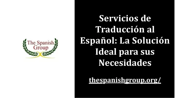 servicios de traducci n al espa ol la soluci